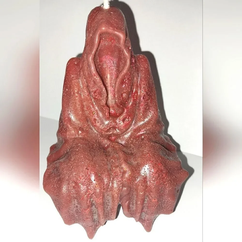 Hand crafted limited edition Grim reaper candle